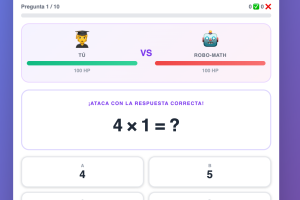 Juego de tablas de multiplicar